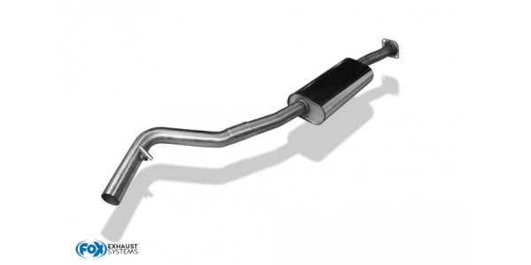 FOX front silencer - Subaru Impreza GR 4x4