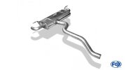 FOX Final Silencer across exit - Mercedes A-Class 177 (rigid rear axle)