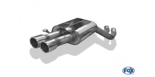 FOX final silencer - 2x80 Typ 16 - Audi 100/A6 Typ C4 quattro