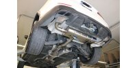 FOX Final Silencer across exit - Exit of the tailpipe in original tailpipes - Mercedes GLC X253