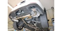 FOX Final Silencer across exit - Exit of the tailpipe in original tailpipes - Mercedes GLC X253