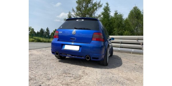 FOX Endschalldämpfer Ausgang rechts/links - 1x100 Typ 16 rechts/links - VW Golf IV R32