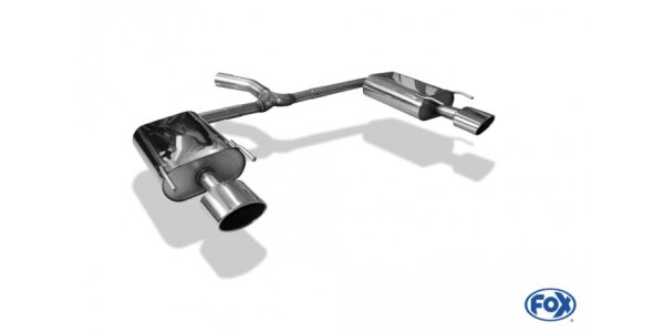 FOX Final Silencer 140x90 Typ 44 - Opel Insignia A Sports Tourer