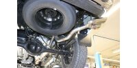 FOX Endschalldämpfer Sidepipe, an der rechten Fahrzeugseite hinter dem Hinterrad 2x115x85 Typ 38 - Ford Ranger 4x4 Doppelkabine/Wildtrak
