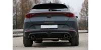 FOX final silencer with 2 exhaust flaps - 2x100 and 2x90 Typ 25 - Cupra Formentor 4x4 VZ5