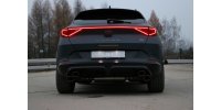 FOX final silencer with 2 exhaust flaps - 2x115x85 Typ 32 right/left Kupfer-Look - Cupra Formentor 4x4 VZ5