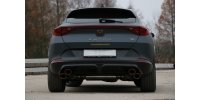 FOX final silencer with 2 exhaust flaps - 2x115x85 Typ 32 right/left Kupfer-Look - Cupra Formentor 4x4 VZ5