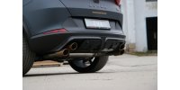 FOX final silencer with 2 exhaust flaps - 2x115x85 Typ 32 right/left Kupfer-Look - Cupra Formentor 4x4 VZ5