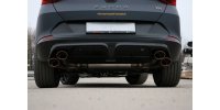 FOX final silencer with 2 exhaust flaps - 2x115x85 Typ 32 right/left Kupfer-Look - Cupra Formentor 4x4 VZ5