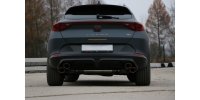 FOX final silencer with 2 exhaust flaps - 2x115x85 Typ 32 right/left Kupfer-Look - Cupra Formentor 4x4 VZ5