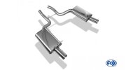 FOX Endschalldämpfer 1x90 Typ 24 - Audi A4 quattro B7 3,2