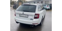 FOX final silencer right/left - 2x76 Typ 25 right/left - Skoda Octavia 5E 2,0L 140kW