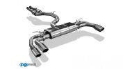 FOX Final Silencer with 2 exhaust flaps 2x88x74 Typ 32...