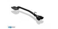 FOX final silencer - 2x90 Typ 16 black enamelled - Jeep...