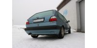 FOX Endschalldämpfer - 1x63 Typ 23 - VW Golf II 19E