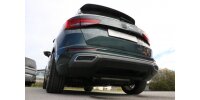 FOX Endschalldämpfer quer - Endrohre hinter der Stoßstange - Seat Ateca 5FP 4x4 Facelift