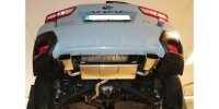FOX Final Silencer across exit 145x65 Typ 59 - Subaru XV G5