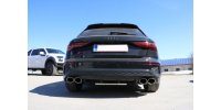 FOX final silencer exit right/left - 2x115x85 Typ 32 right/left - Audi A3 8Y Sportback with S3 bumper