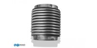 FOX Flexible tube Interlock - Ø50mm inside - length: 100mm Interior consists of stainless steel corrugated pipe