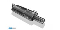 FOX final silencer 3-point-fixation - 1x90 Typ 13 - Opel...