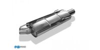 FOX final silencer 3-point-fixation - 1x90 Typ 13 - Opel Astra F-CC