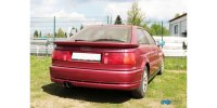 FOX Endschalldämpfer - 2x76 Typ 10 - Audi 80/90 - Typ 89/B3 Limousine/Coupe/80 B4 Cabrio (Modelle mit Sonderstoßstange)