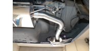 FOX final silencer exit right/left - Austritt in original Tailpipe with der Teilenummer 5E3 253 682 0 - Skoda Octavia NX RS IV