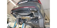 FOX final silencer exit right/left - Austritt in original Tailpipe with part no. 5E3 253 681 B - Skoda Octavia NX RS IV