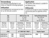 Bastuck replacing particulate filter - 19+ BMW Z4 G29 sDrive20i/30i / 19+ Toyota Supra GR 2.0
