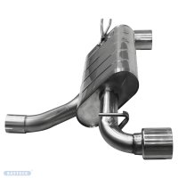 Bastuck Rear silencer with single tailpipes 1x Ø...