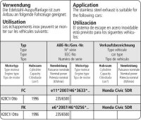 Bastuck link pipe - 17+ Honda Civic FK7/FK8 Type-R