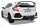 Bastuck Rear silencer with 3 x Ø 100 mm central tail pipes, RACE Look - 17+ Honda Civic FK7/FK8 Type-R