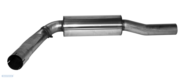 Bastuck Central silencer - Honda Civic FK2R Type-R