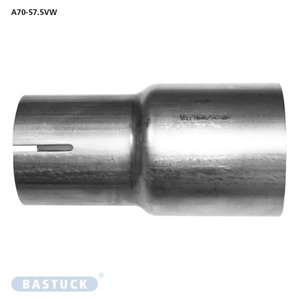 Bastuck Adapter Ø 70.5 mm Aussenseite (ungeschlitzt) zu Ø 57.5 mm