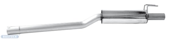 Bastuck Front silencer - 01-06 Honda Civic Gasoline