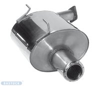 Bastuck Rear silencer with single tailpipe 1 x Ø...