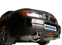 Bastuck Rear silencer with single tailpipe 1 x Ø 100 mm (machined design similar to Audi TT instruments) Rear silencer RH - Honda S2000