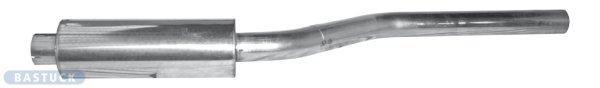 Bastuck Central silencer - 08+ Honda Accord CU1/CU2 (w/o Estate)