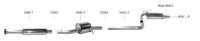 Bastuck Vorschalldämpfer - 03-07 Honda Accord CL7/CL9