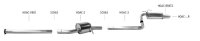 Bastuck Endschalldämpfer mit Doppel-Endrohr RH 2 x Ø 76 mm - 03-07 Honda Accord CL7/CL9/CN1