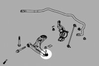 Hardrace Front Lower Ball Joint (OE Style) - 20+ Honda Jazz/Fit