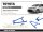 Hardrace Rear Lower Bar 4-Point - 21+ Toyota Sienna XL40