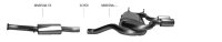 Bastuck  Front silencer - 89-98 Mazda MX-5 NA (late models)