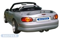 Bastuck Rear silencer with 2 tailpipes oval 120 x 80 mm...