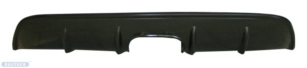 Bastuck Rear valance insert, with cut out for double central exit Black matt, ready to paint - 12-15 Mazda MX-5 NC Facelift