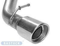 Bastuck Single tailpipe 1 x Ø 90 mm cut 20° -...