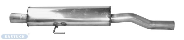 Bastuck Sport front silencer replacing original catalyist/silencer unit - Toyota Auris / Avensis T27 / Verso 3