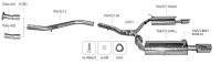 Bastuck Adaptor for complete line w/o flnge - Toyota Auris / Avensis T27 / Verso 3