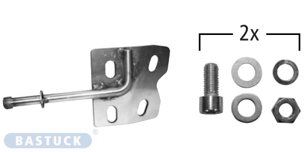 Bastuck Bracket for rear silencer LH 2 fixing screws included - 09+ Toyota Avensis T27 / Verso 3