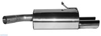 Bastuck Rear silencer with double tailpipes 2 x Ø...